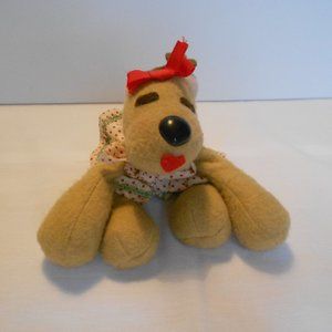 Hallmark Vtg. Rhonda Reindeer Beanie Plush 1984, DT 405-1